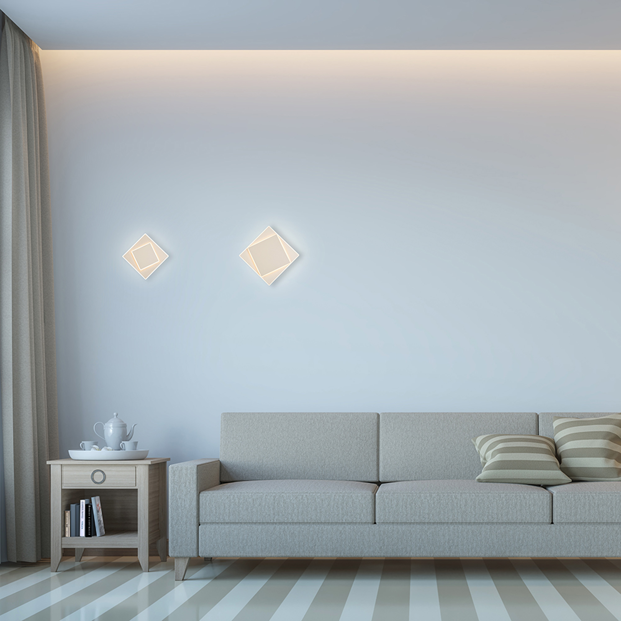 Dakla Wall Lights Mantra Flush Wall Lights